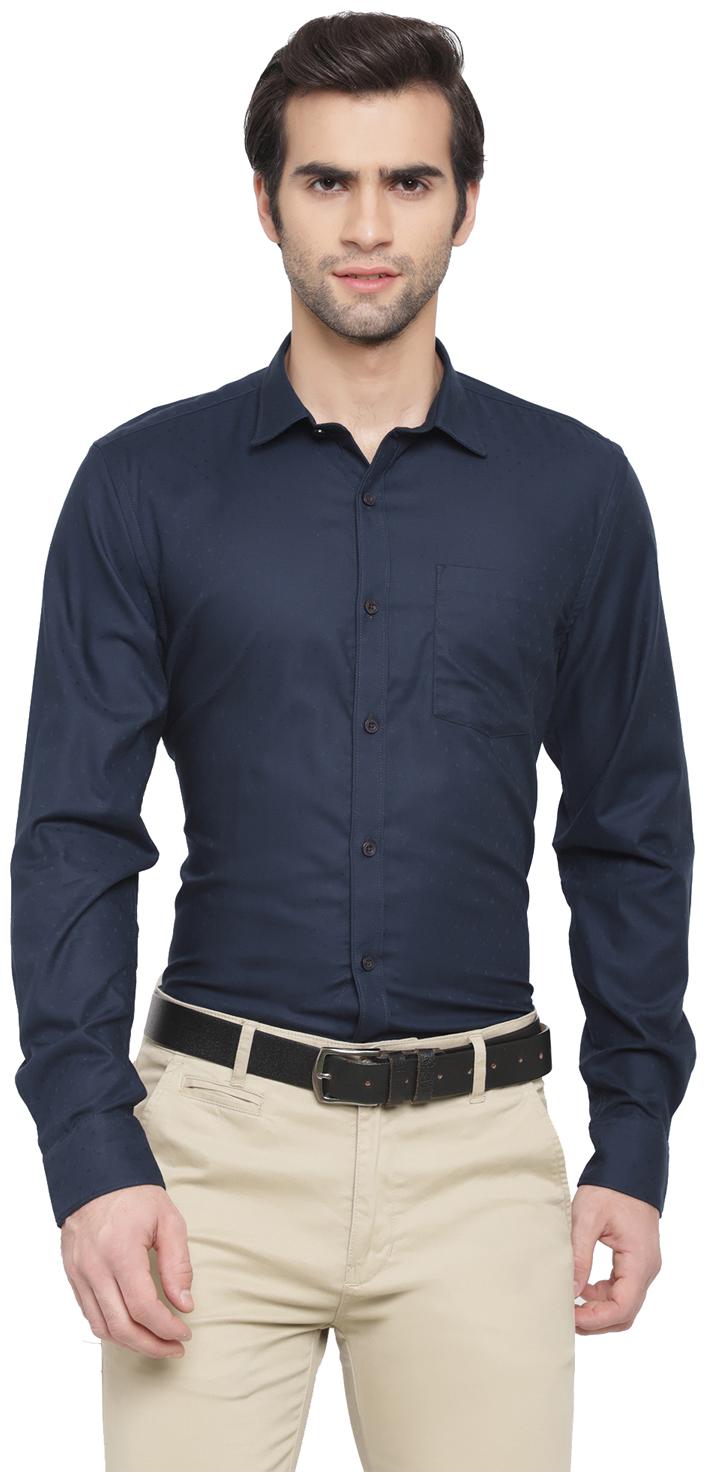 

cape canary Men Regular fit Formal Shirt - Blue