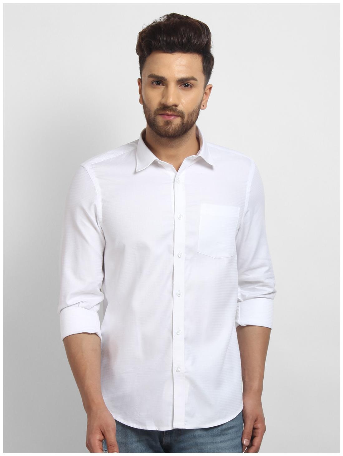 

cape canary Men Regular fit Formal Shirt - White