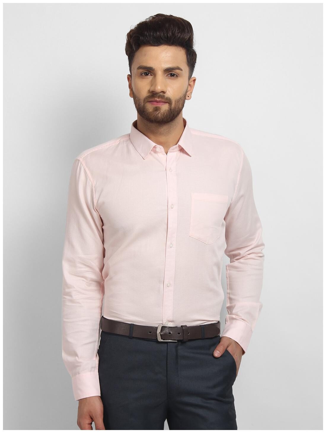 

cape canary Men Regular fit Formal Shirt - Pink