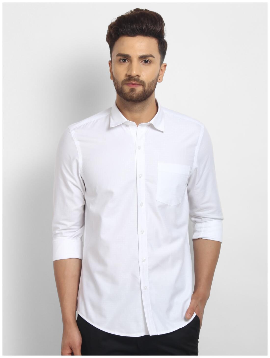 

cape canary Men Regular fit Formal Shirt - White