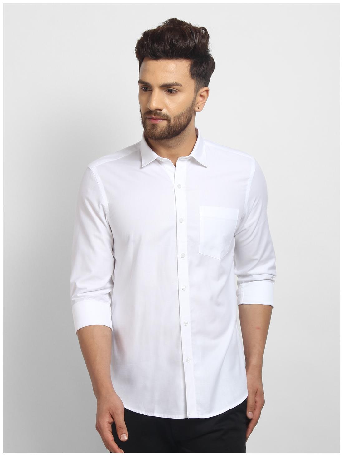 

cape canary Men Regular fit Formal Shirt - White