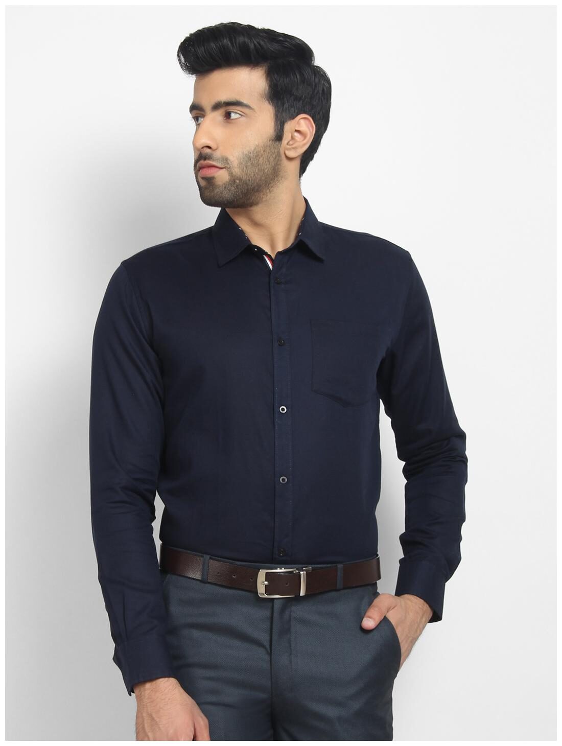 

cape canary Men Regular fit Formal Shirt - Blue