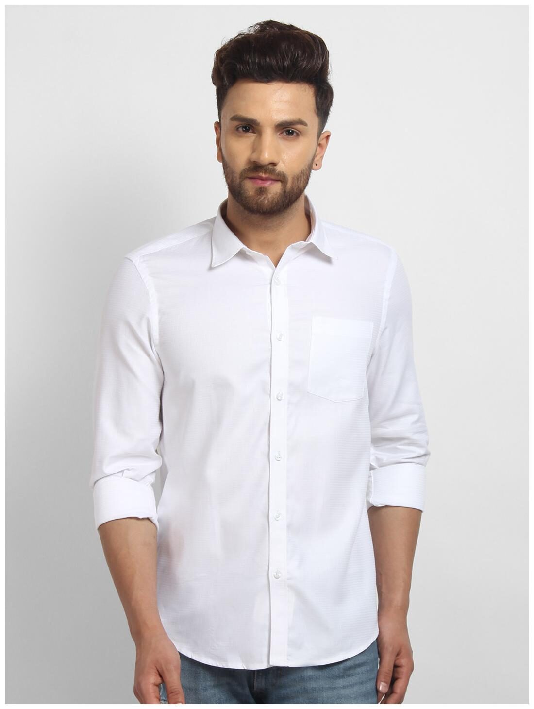 

cape canary Men Regular fit Formal Shirt - White