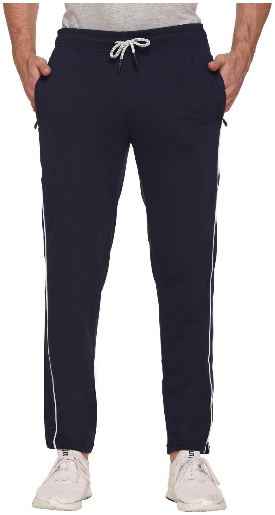 

Caracas Men Navy blue Solid Regular fit Track pants