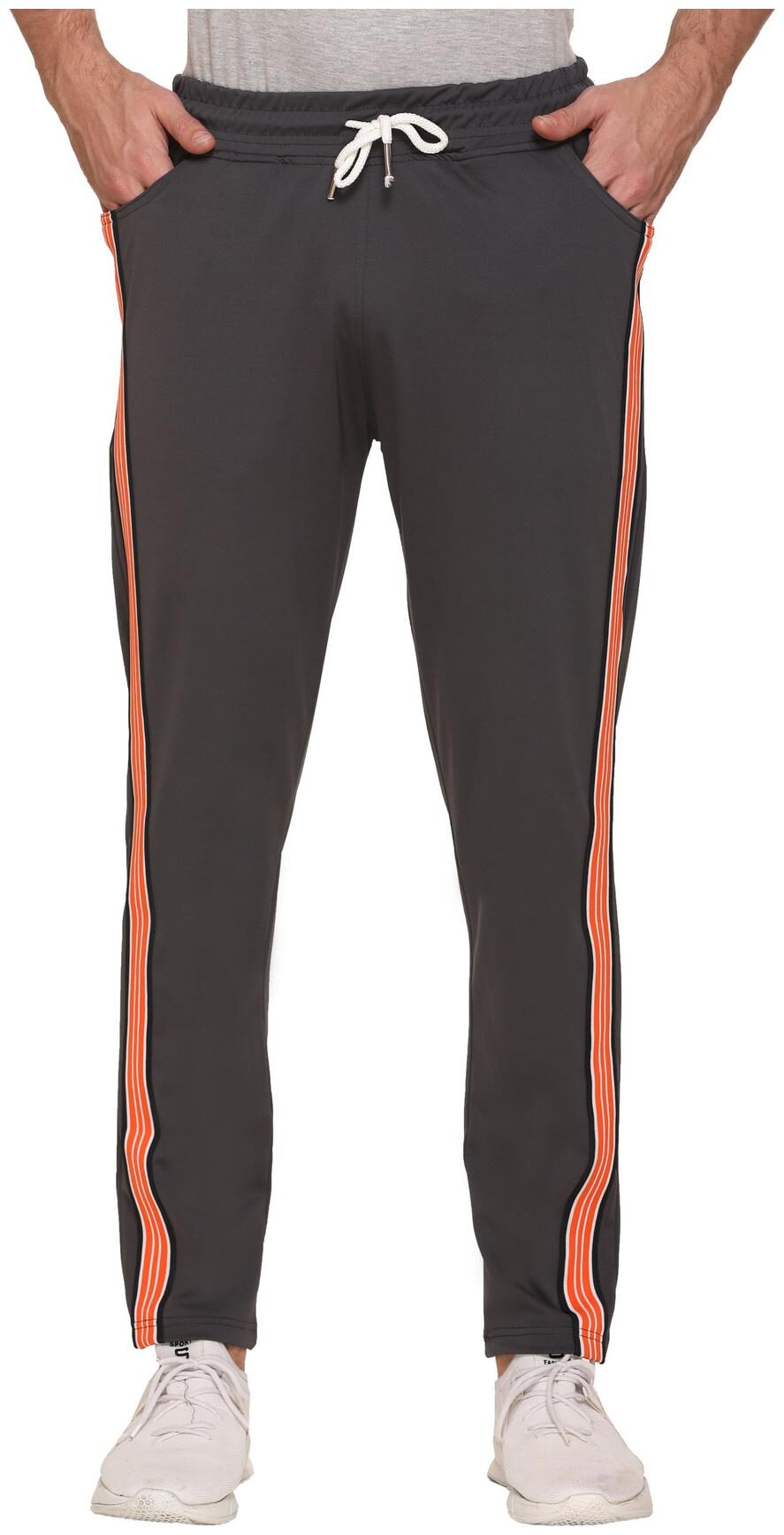 

Caracas Men Grey Solid Regular fit Track pants