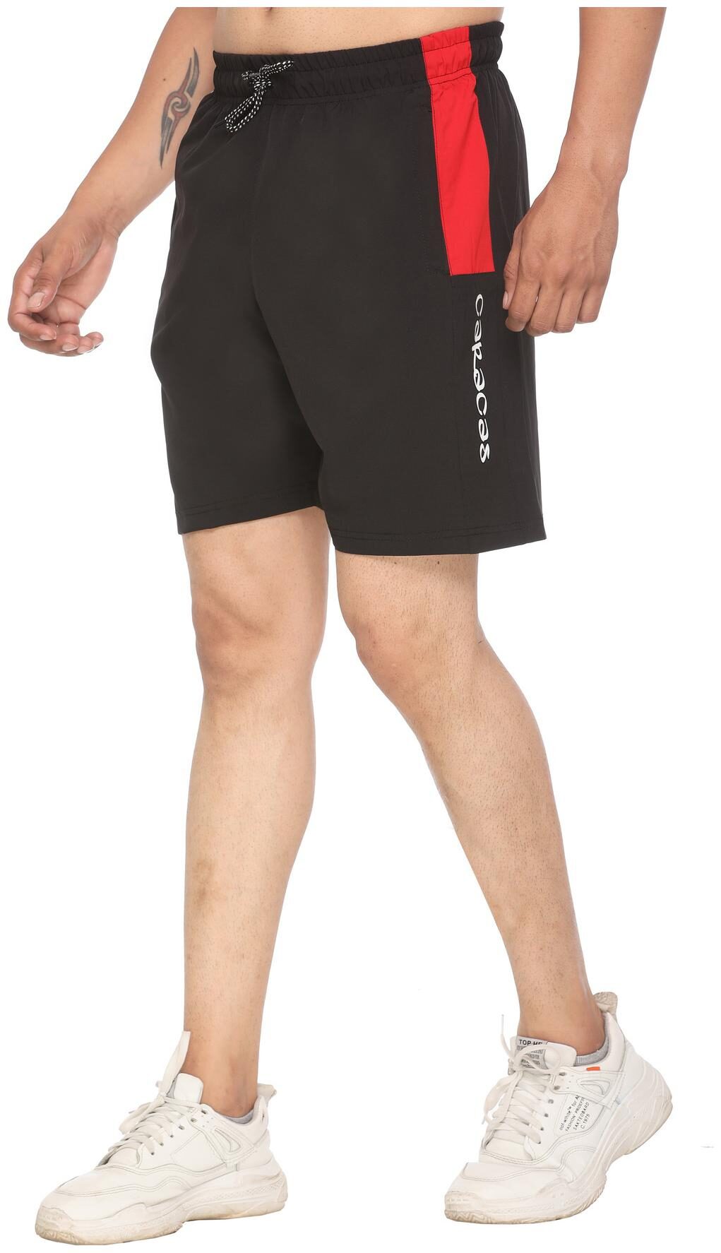 

Caracas Men Regular Fit Sports Shorts Black