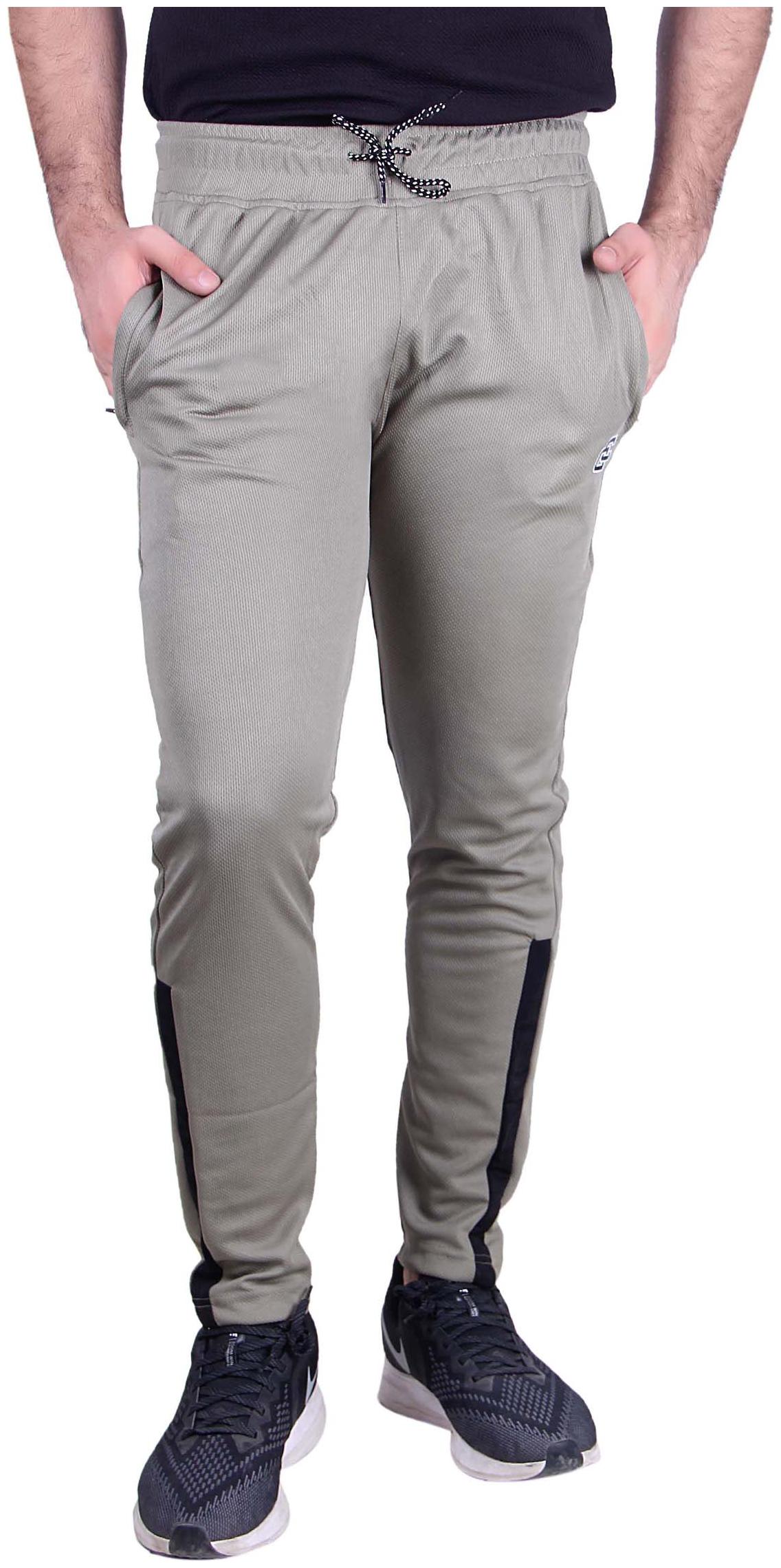 

Caracas Men Olive Solid Regular fit Track pants