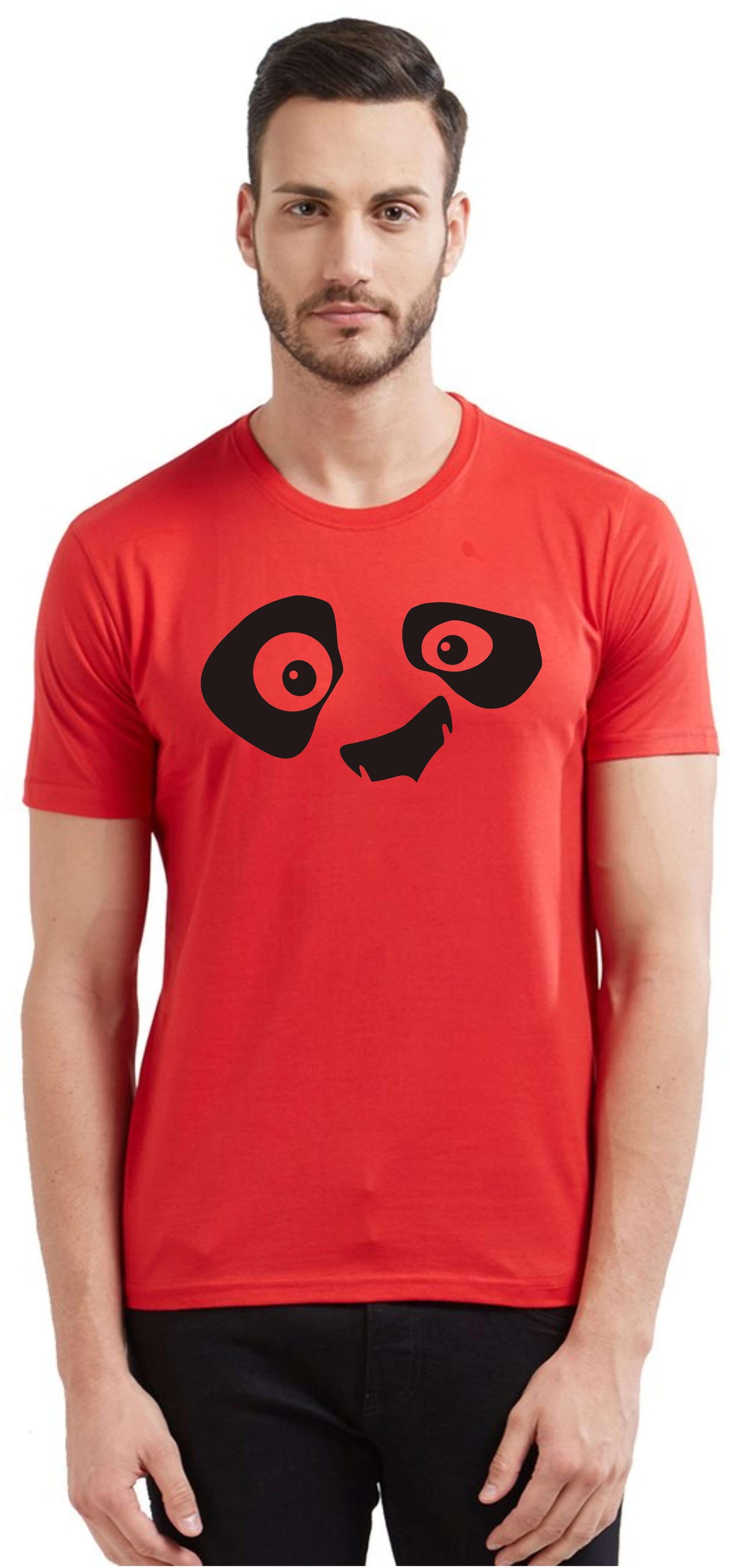 

CARTOON EYES PRINTED T-SHIRT WITH FUNKY LOOKING