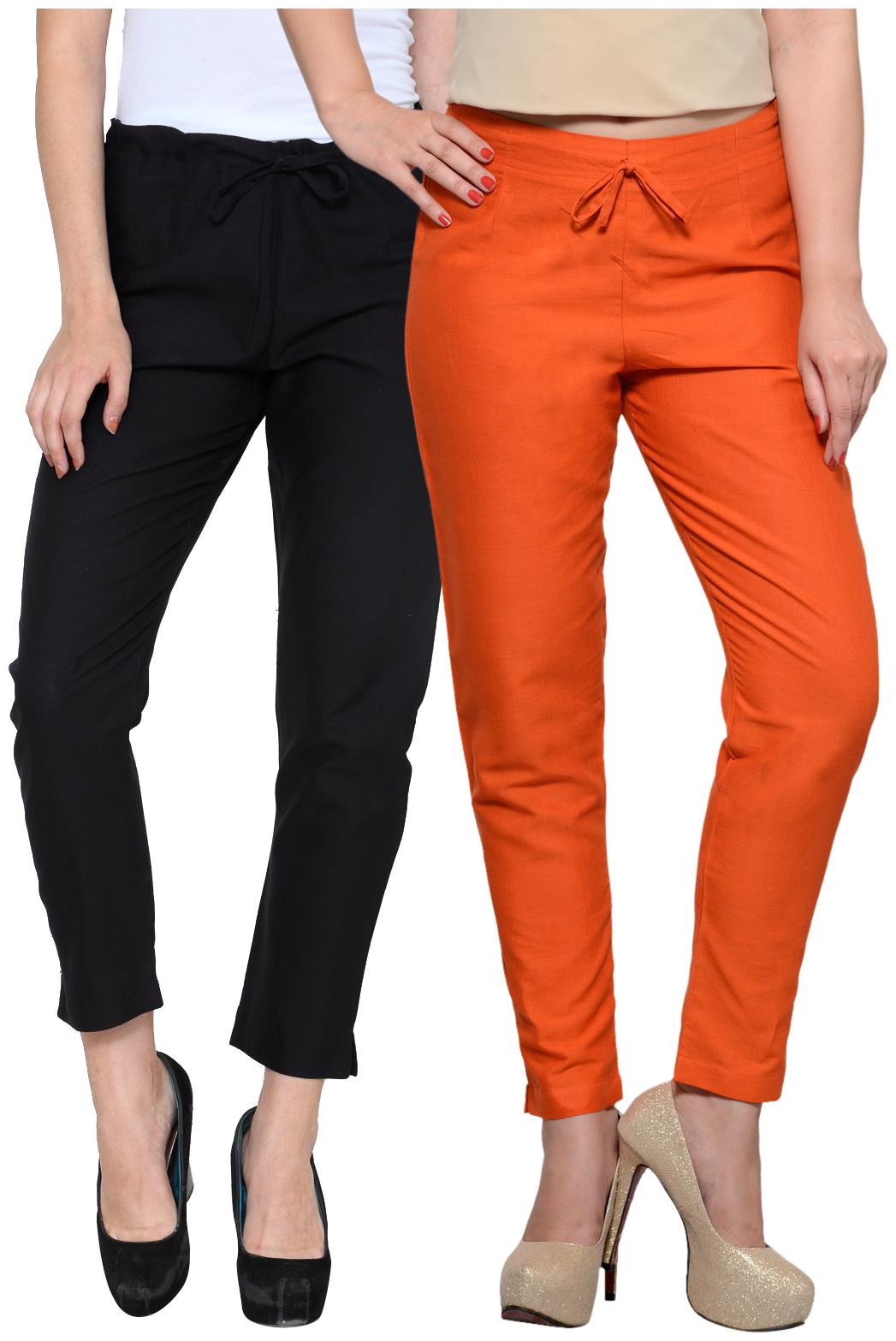 

Ivy Blue Women Multi Narrow fit Regular trousers