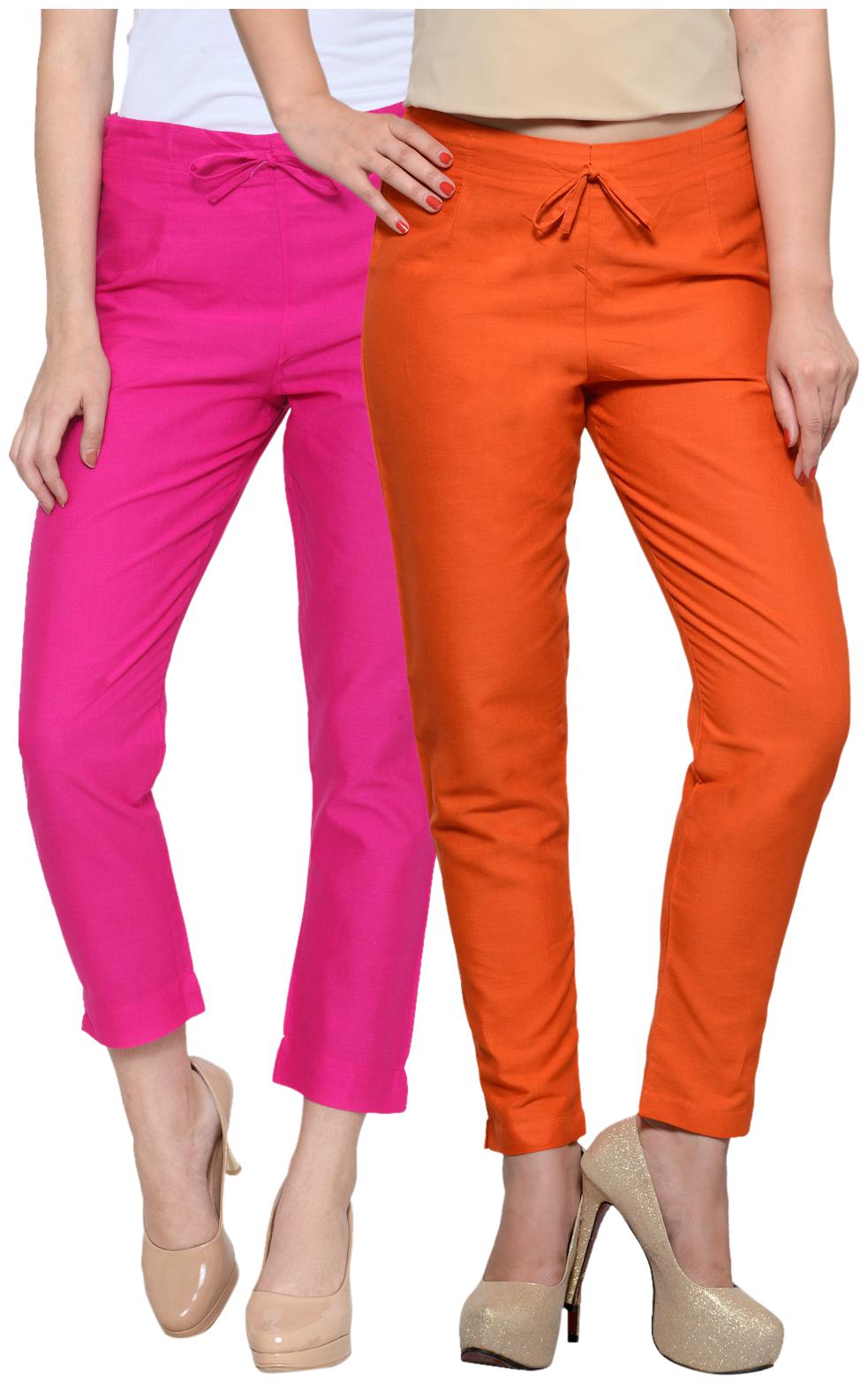 

Ivy Blue Women Multi Narrow fit Regular trousers