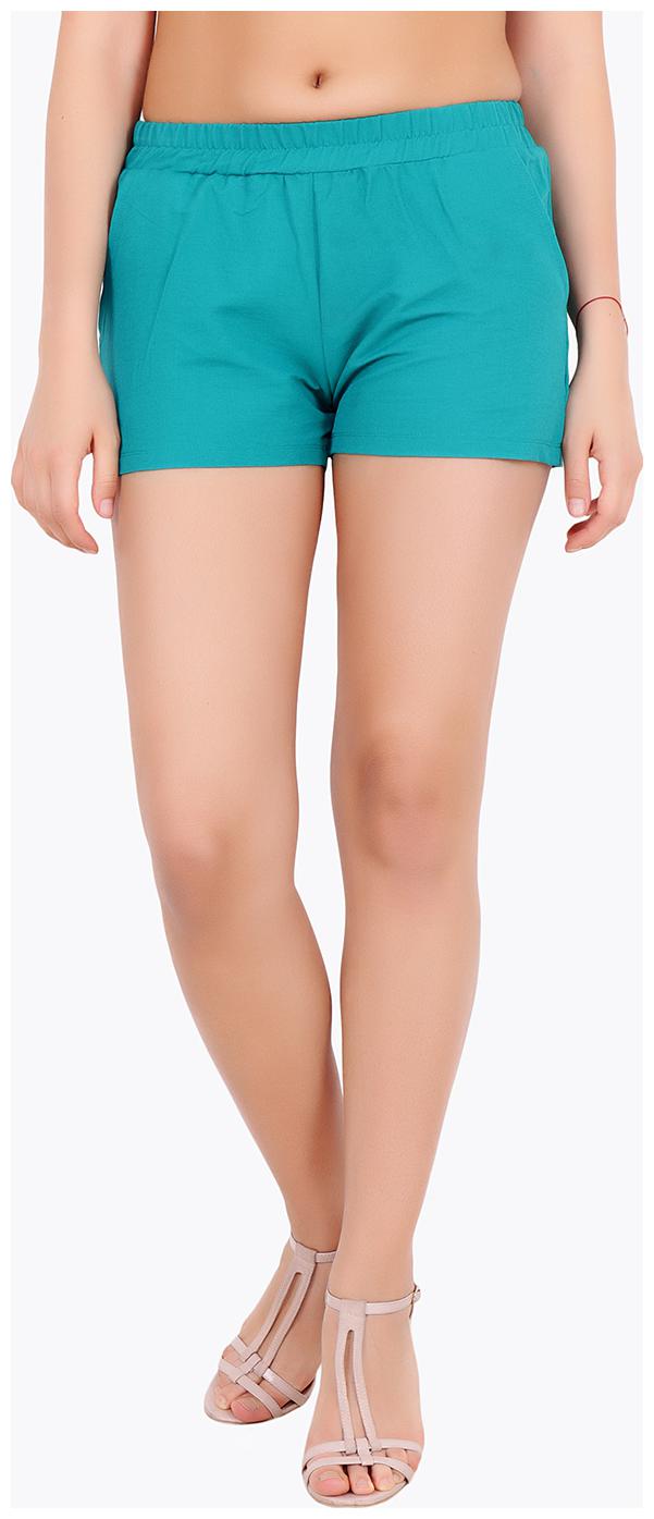 

Cation Women Solid Hot pants - Green