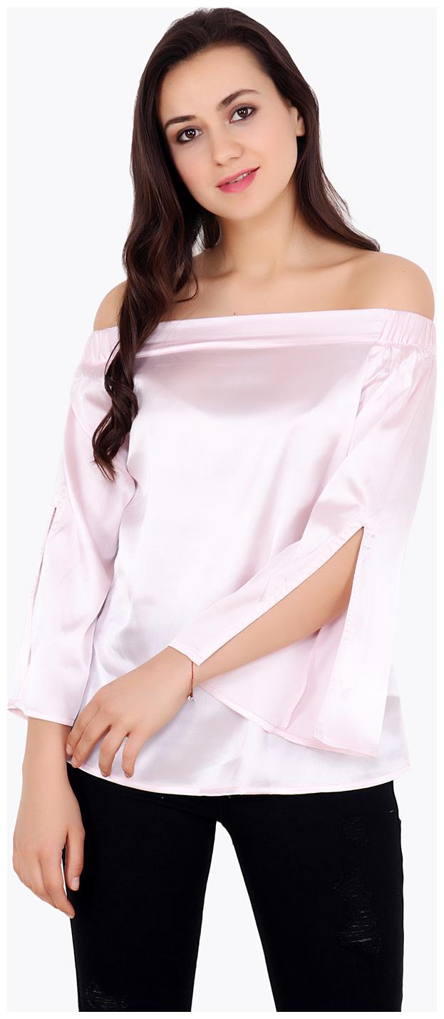 

Cation Women Solid Regular top - Pink