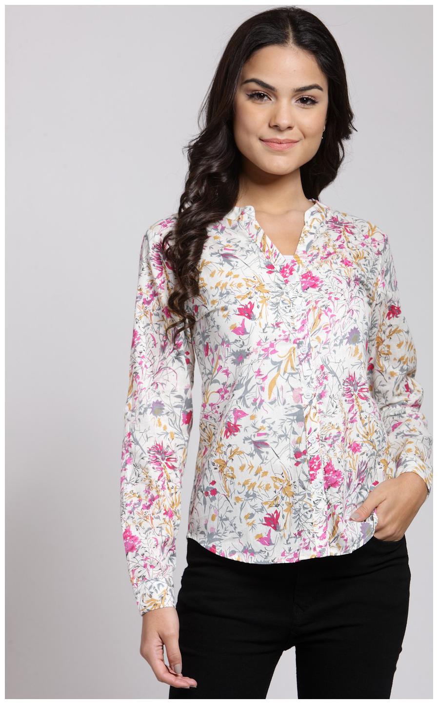 

Cation Women Multi Printed Regular Fit Shirt