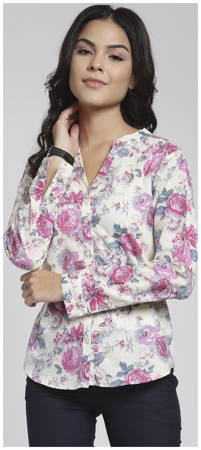 

Cation Women Multi Printed Regular Fit Shirt