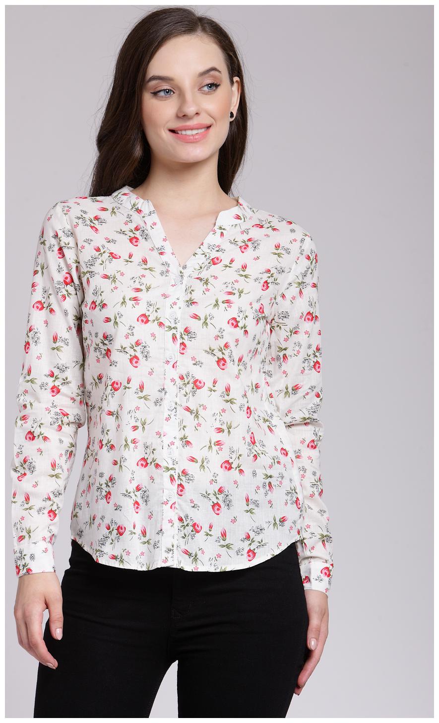 

Cation Women Multi Printed Regular Fit Shirt
