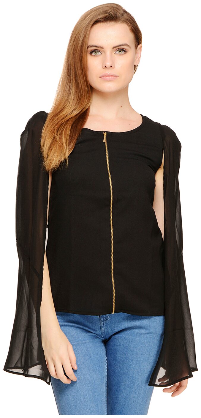 

Cattleya Black Georget Top