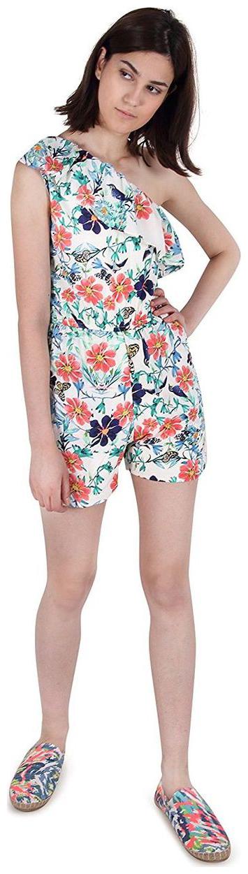 

Cattleya Multi Color Printed Off Shoulder Jumpsuit