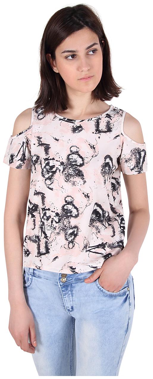 

Cattleya Women Printed Regular top - White