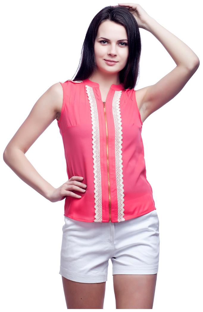 

Cattleya Women Printed Regular top - Pink