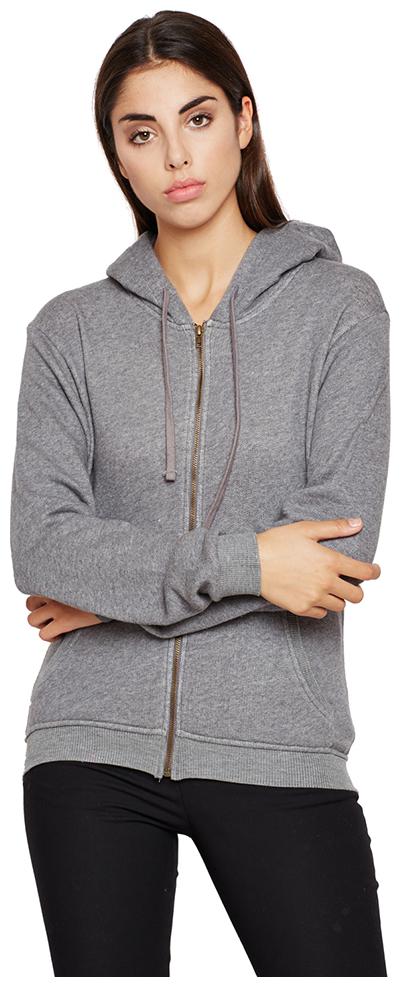 

OXOLLOXO Women Solid Bomber Jacket - Grey