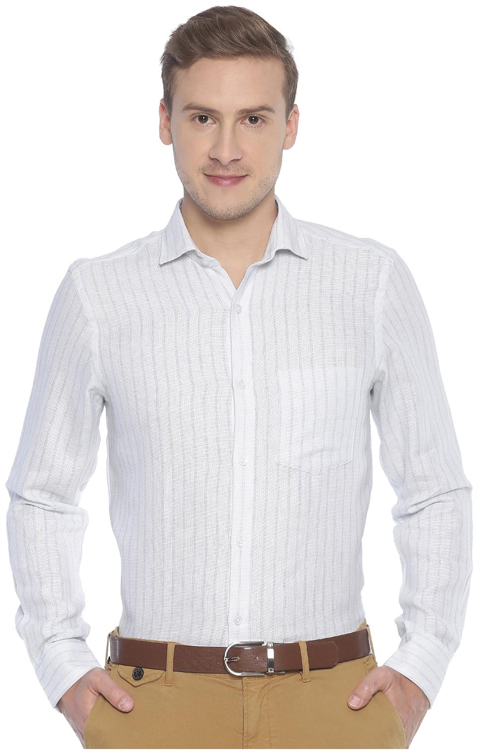 

Linen Club Men Regular fit Formal Shirt - White