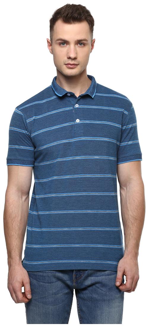 

Cayman Men Blue Regular fit Cotton Polo collar T-Shirt - Pack Of 1