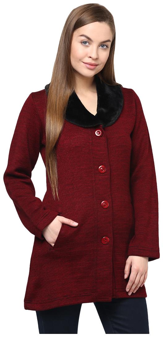 

Cayman Maroon Wool Jacket