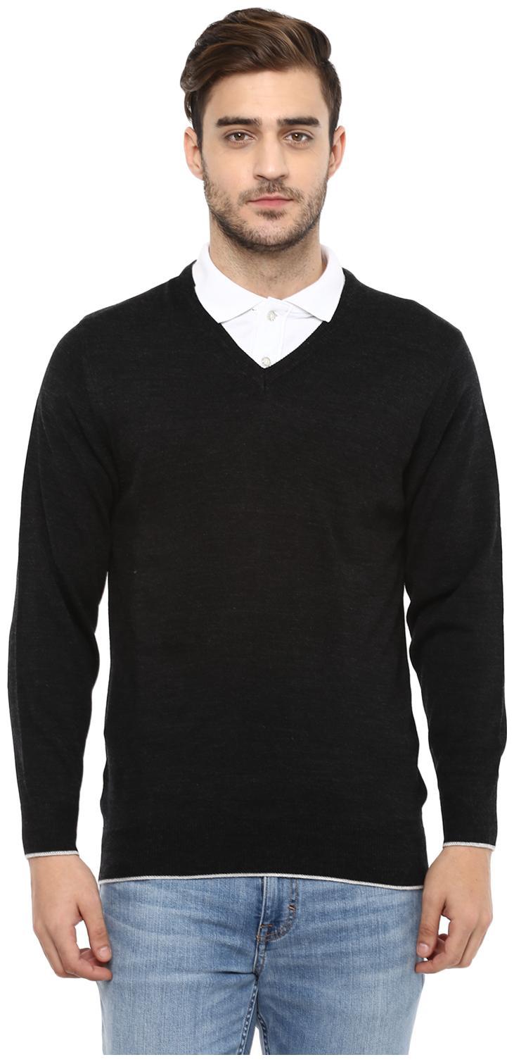 

Cayman Men Grey V neck Pullover