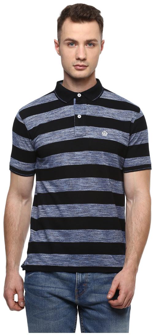 

Cayman Men Black Regular fit Cotton Polo collar T-Shirt - Pack Of 1
