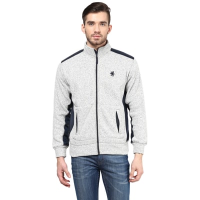 

Cayman White Cotton Sweatshirt