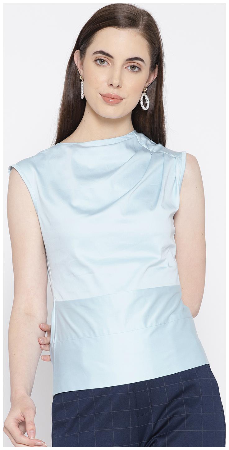 

Cayman Women Solid Regular top - Blue