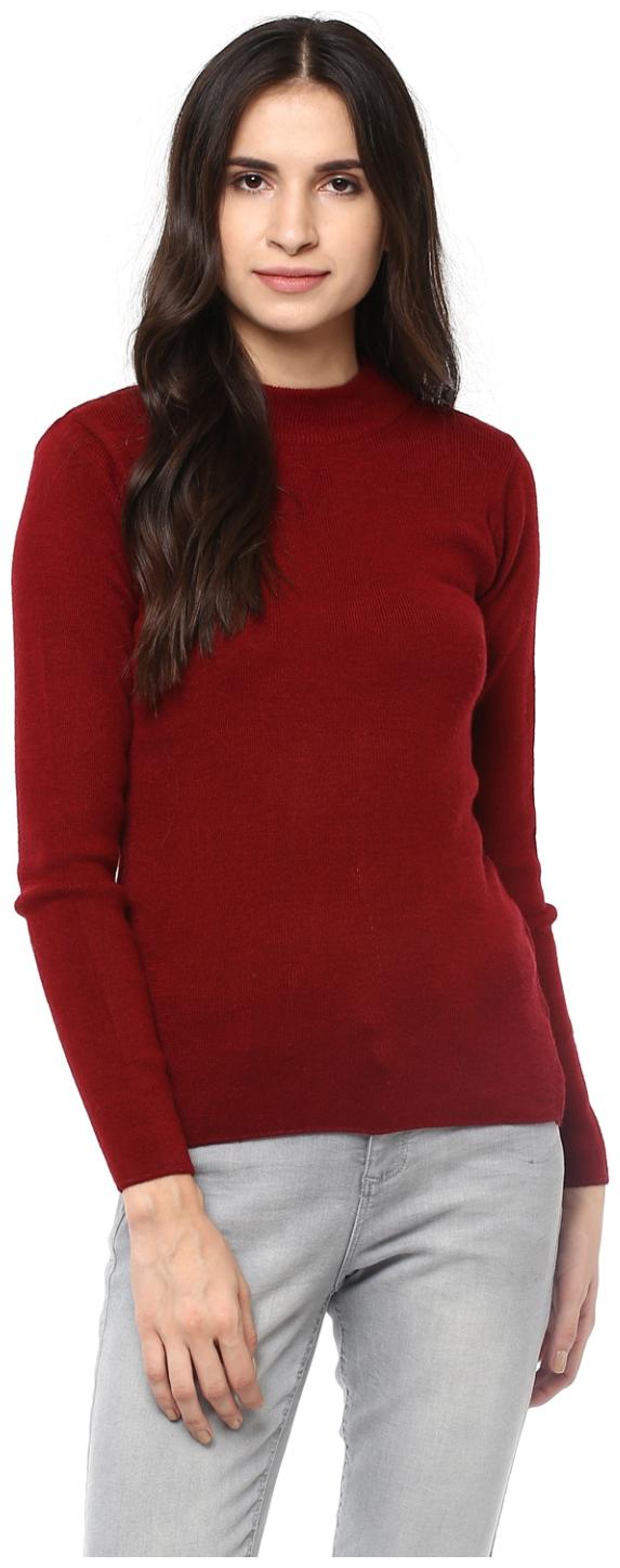

Cayman Women Solid Regular top - Red