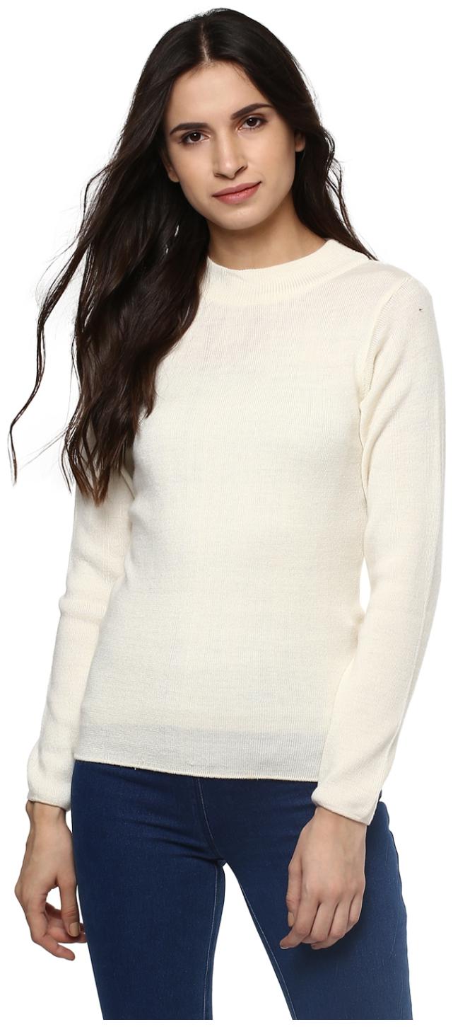 

Cayman Women Solid Regular top - White