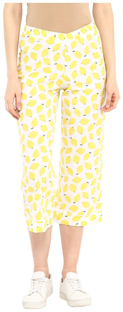

Cayman Women Regular fit Cotton Printed Track pants - White