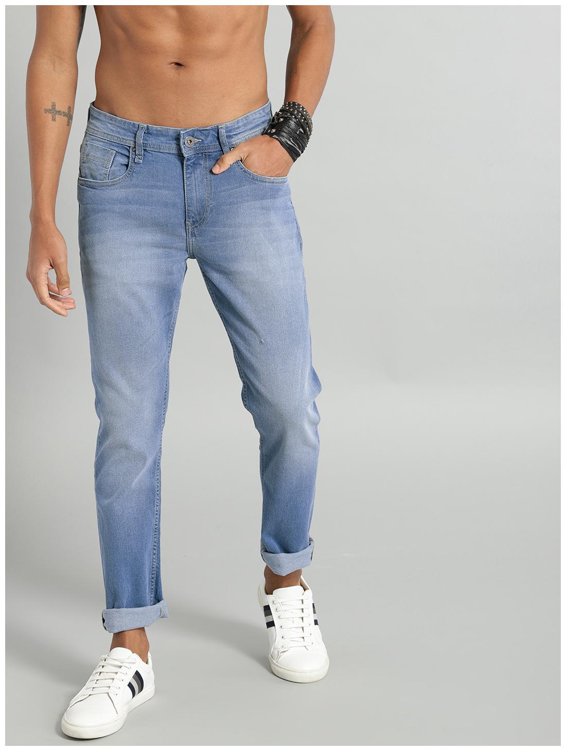 

CEAZAR Men Blue Regular Fit Jeans