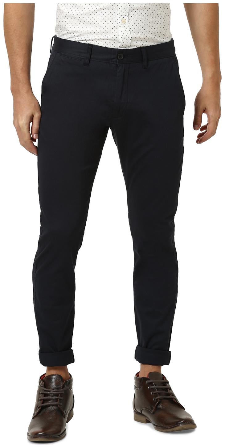 

Celio Men Navy blue Solid Slim fit Chinos