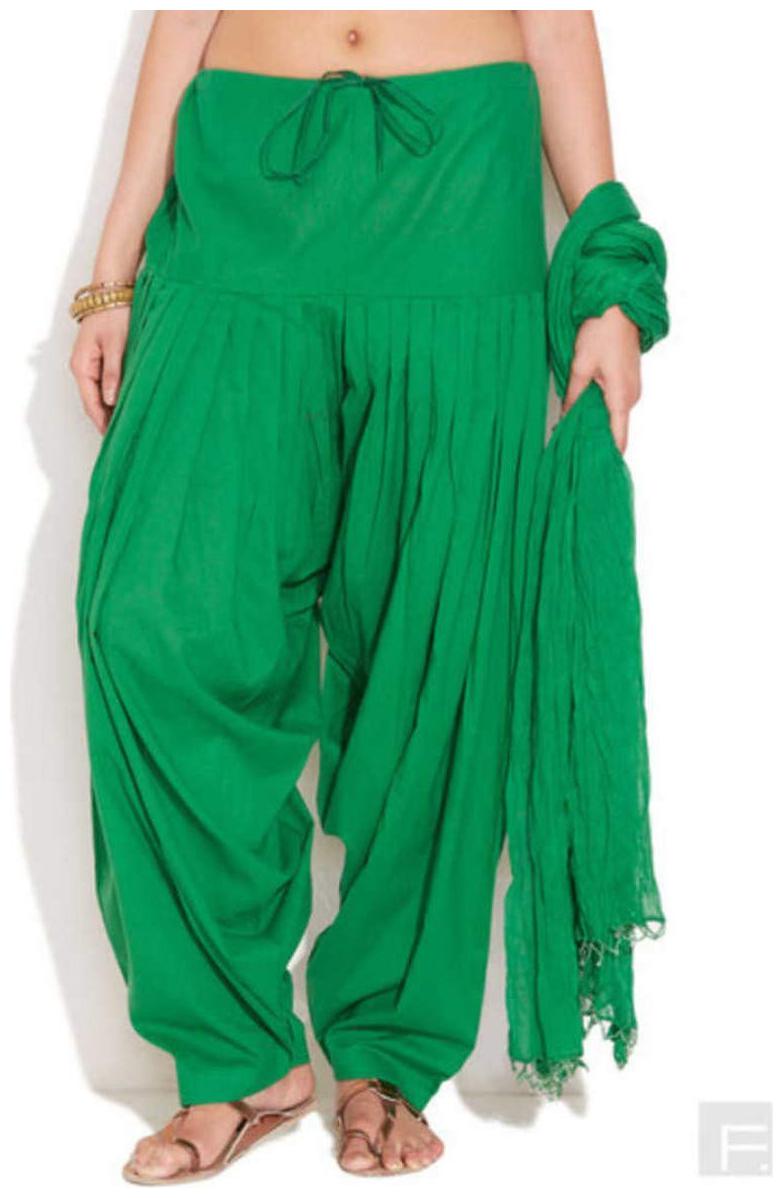

CKE Cotton Salwar - Green