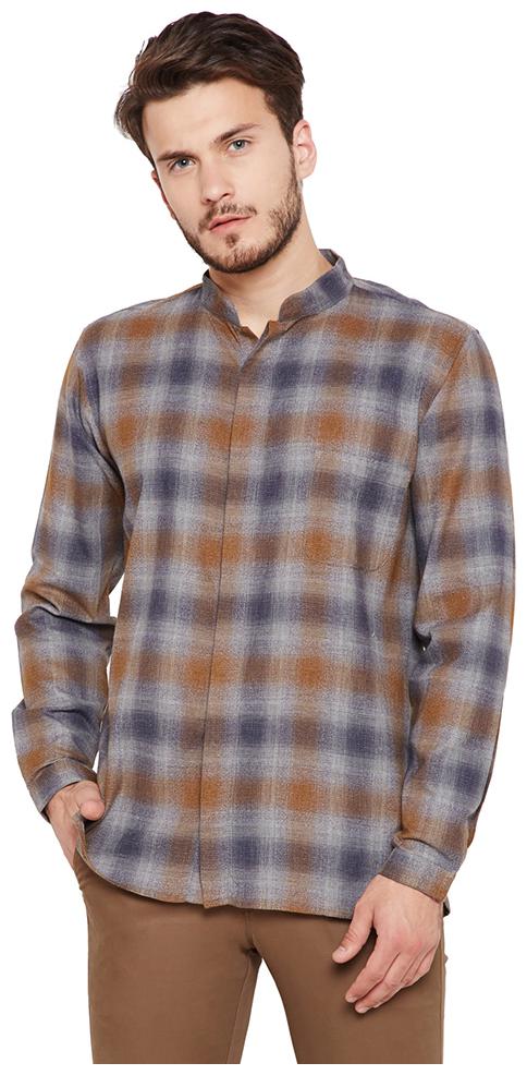 

OXOLLOXO Men Multi Checked Regular Fit Casual Shirt