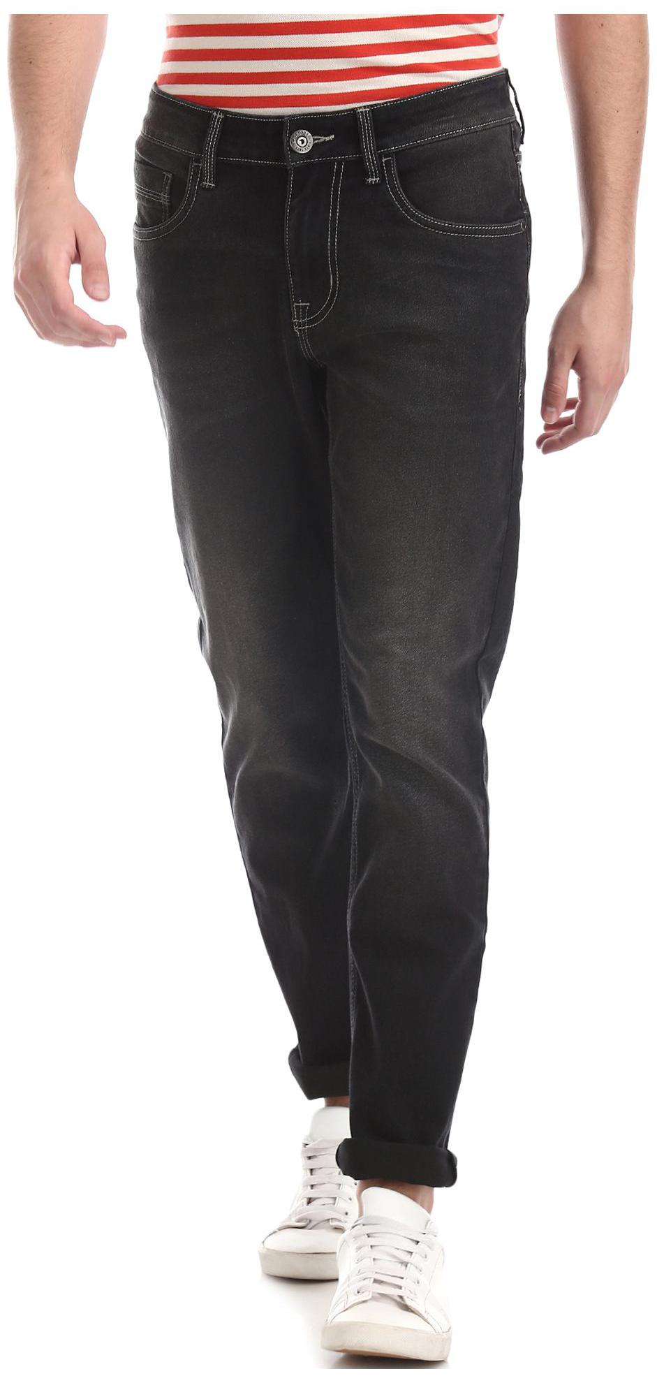 

CHEROKEE Men Black Slim Fit Jeans