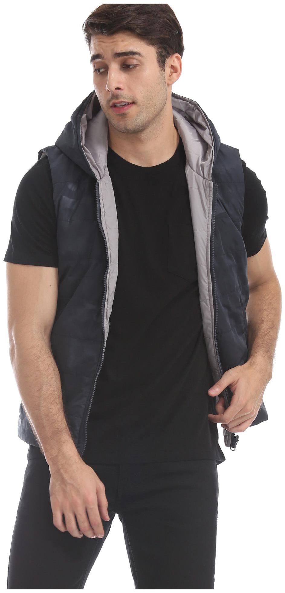 

CHEROKEE Men Blue Printed Bomber jacket