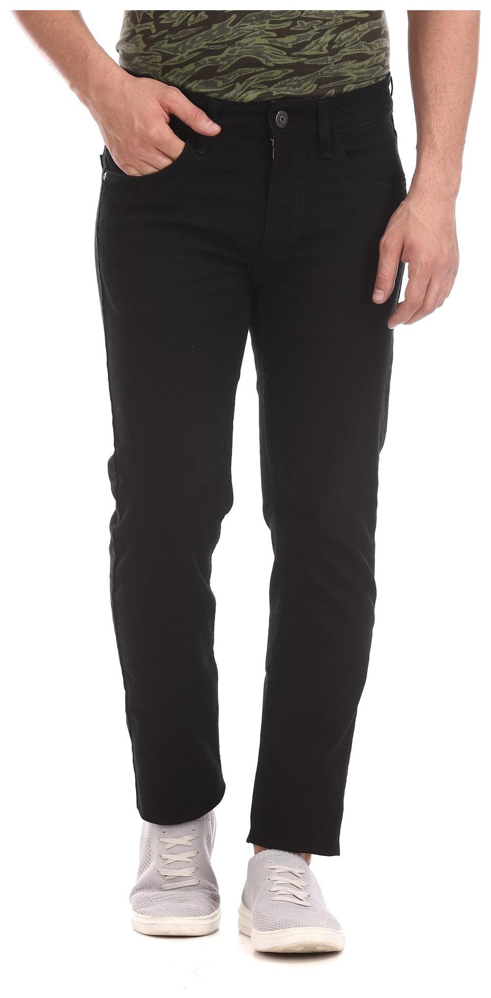 

CHEROKEE Men Black Slim Fit Jeans