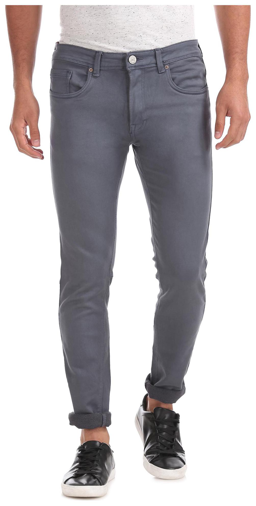 

CHEROKEE Men Grey Slim Fit Jeans