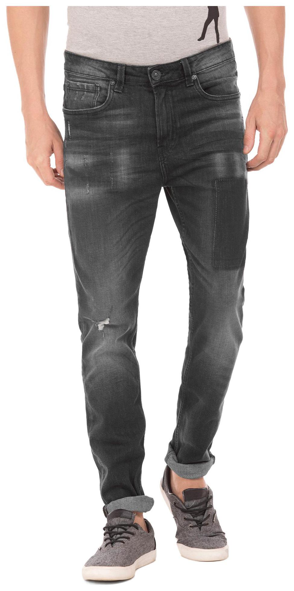 

CHEROKEE Men Black Tapered Fit Jeans