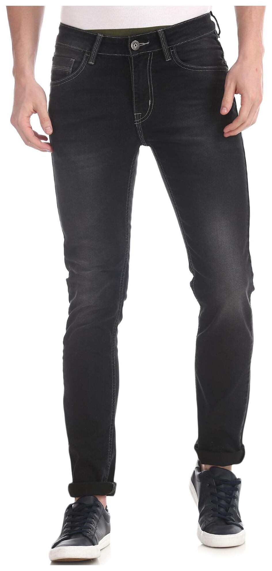 

CHEROKEE Men Black Skinny Fit Jeans