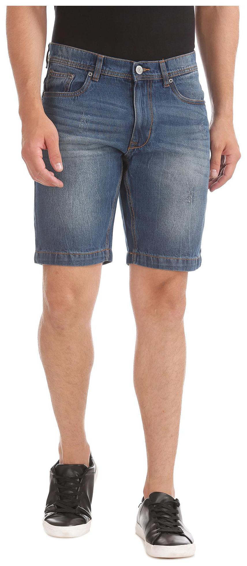 

CHEROKEE Men Blue Slim Fit Regular Shorts