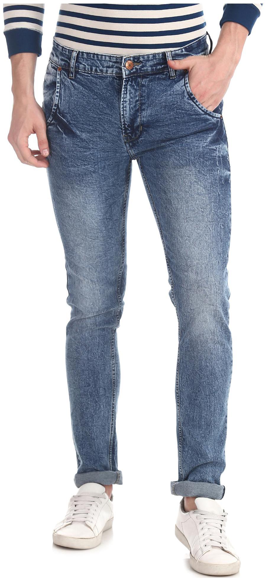 

CHEROKEE Men Blue Slim Fit Jeans