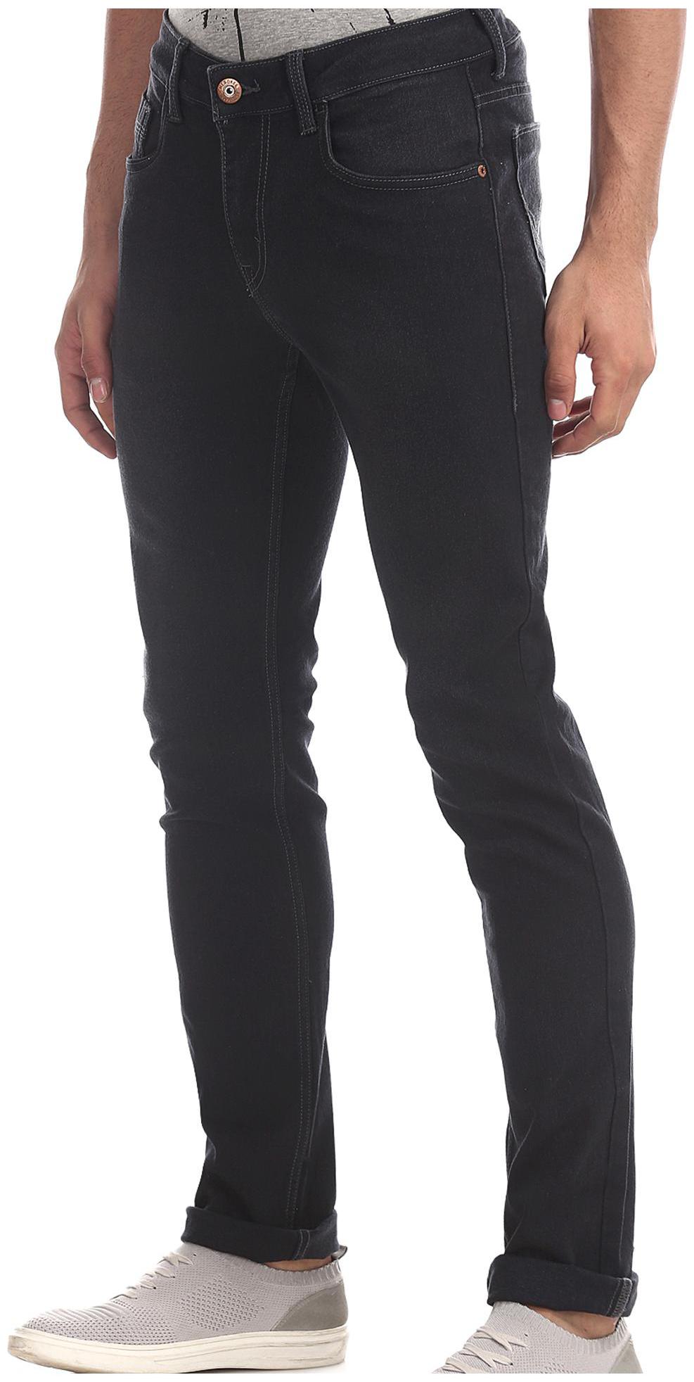 

CHEROKEE Men Black Slim Fit Jeans