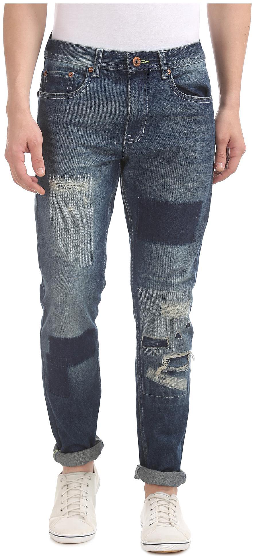 

CHEROKEE Men Blue Slim Fit Jeans