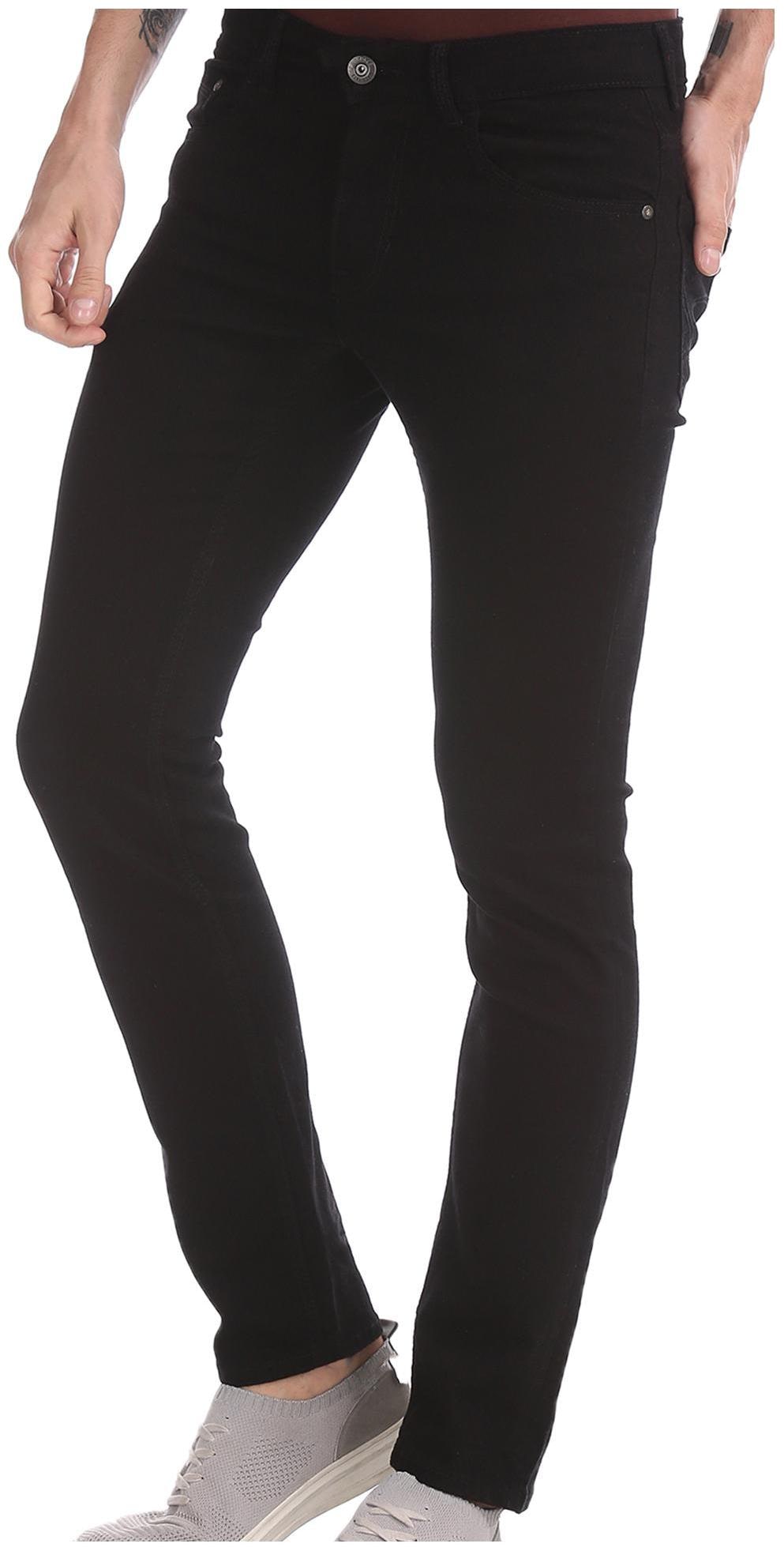 

CHEROKEE Men Black Slim Fit Jeans