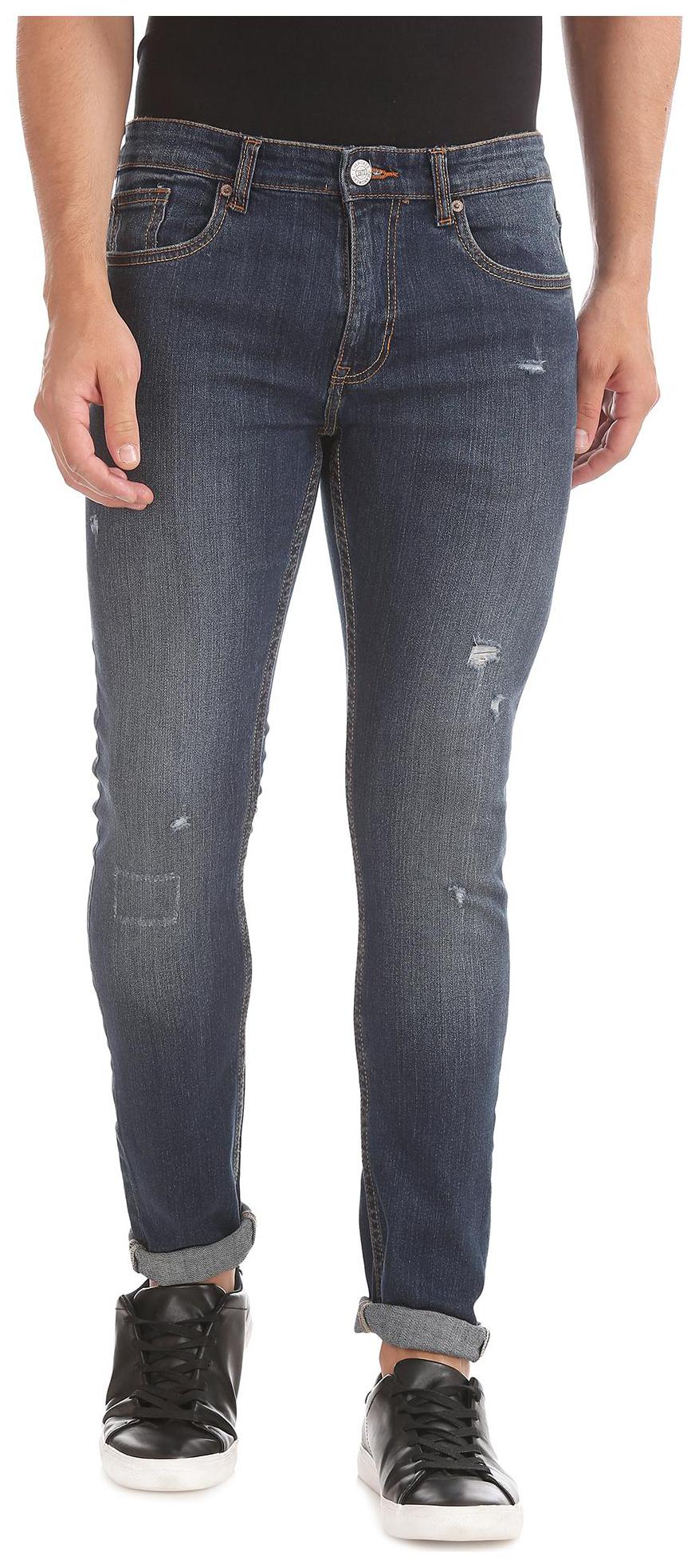 

CHEROKEE Men Blue Slim Fit Jeans